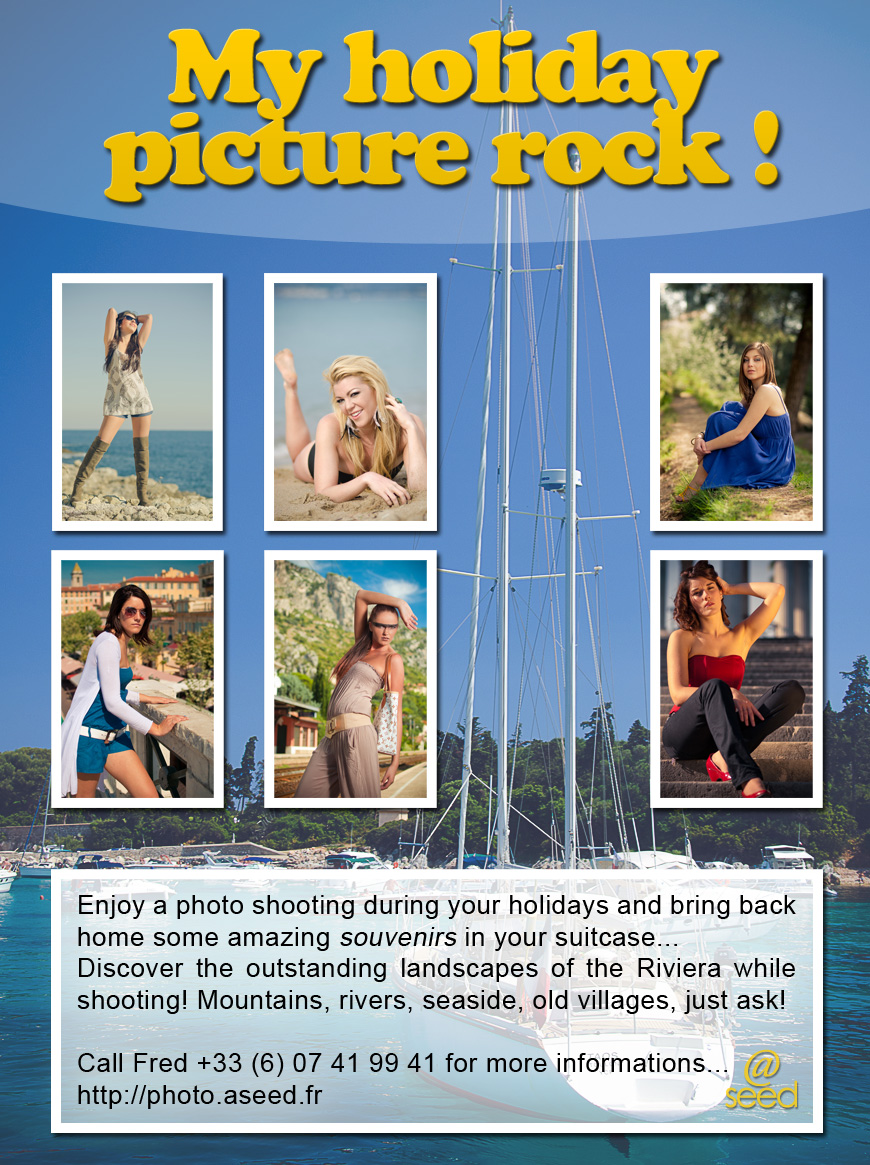 Vacation photographer in Nice