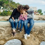 Séance photo famille au bord de mer